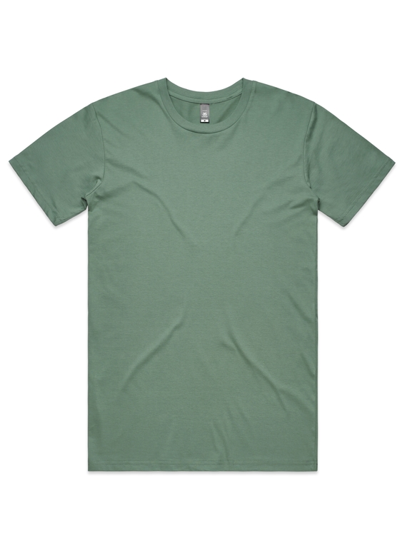 Staple Cotton Tee - Men - Sage