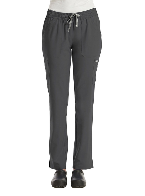 Momentum 6 Pocket Scrub Pant - Women - Pewter