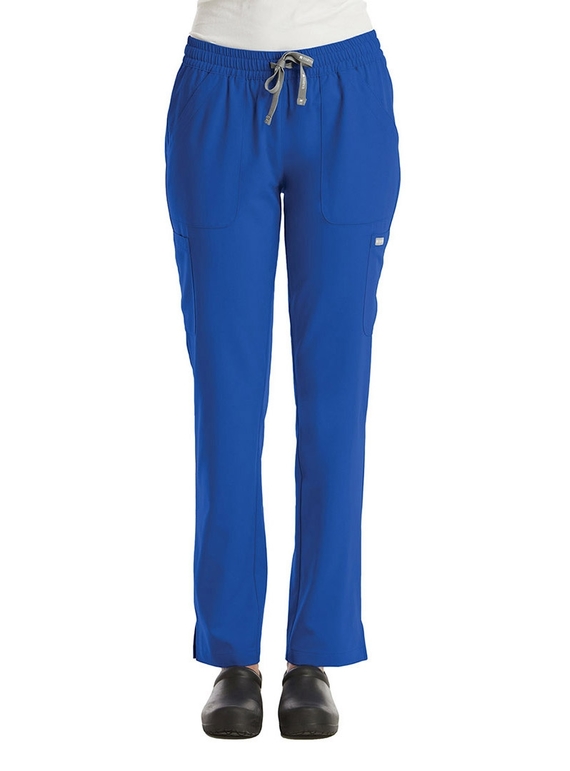 Momentum 6 Pocket Scrub Pant - Women - Royal Blue