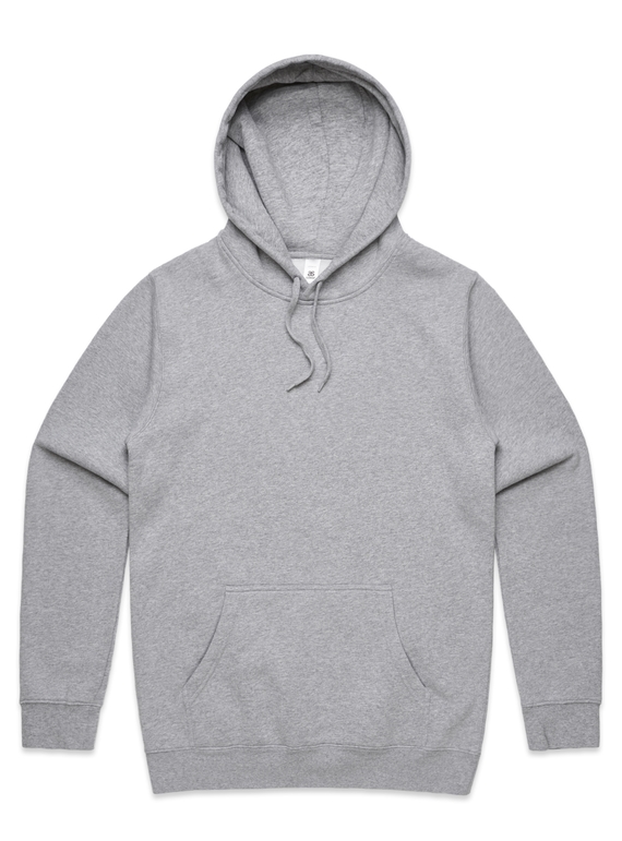 Stencil Hood - Men  - Grey Marle