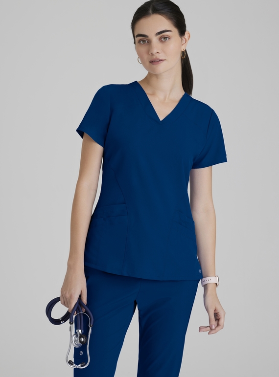 Barco One Pulse Scrub Top - Women - 23 Indigo