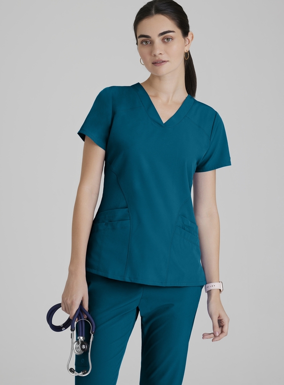 Barco One Pulse Scrub Top - Women - 328 Bahama