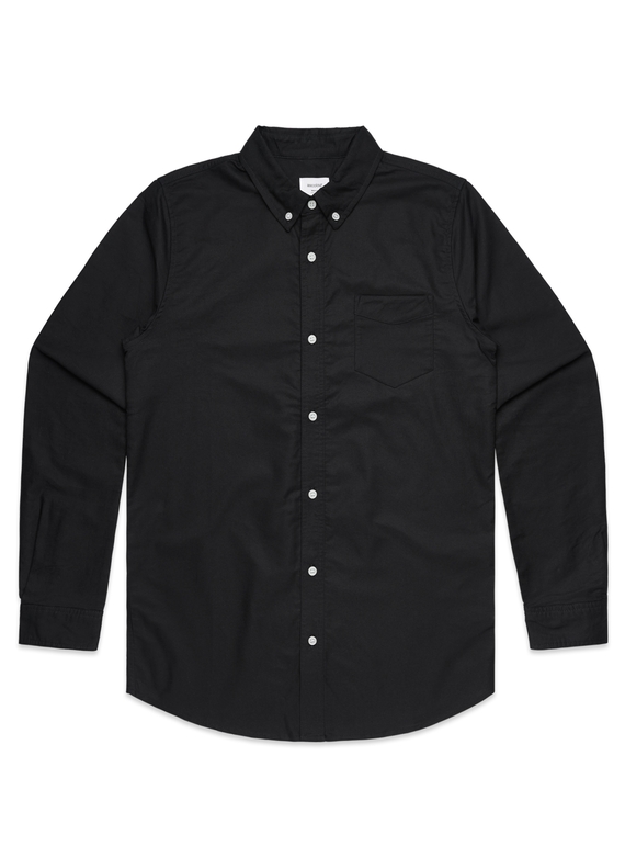 Oxford Shirt - Men - Black