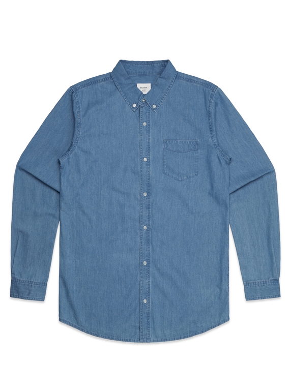 Blue Denim Shirt - Men