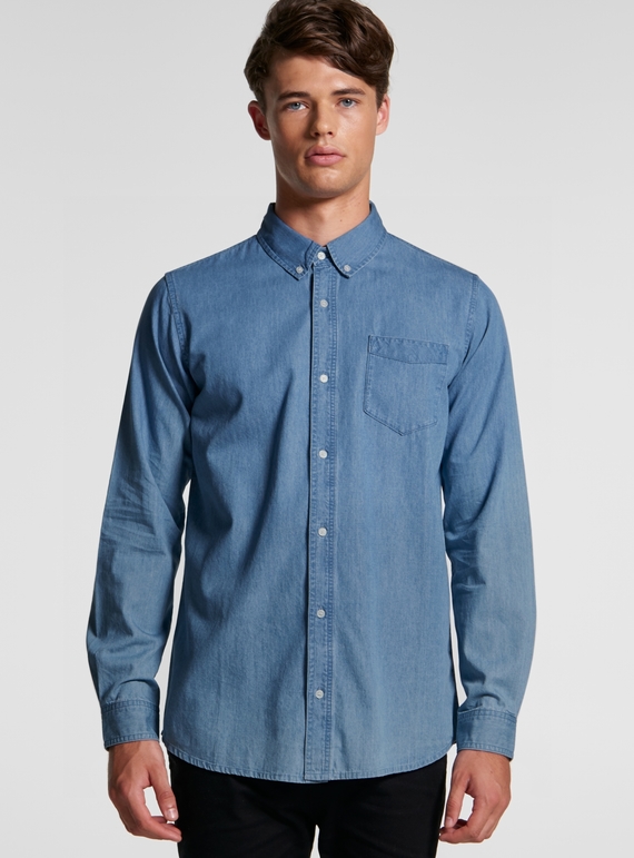 Blue Denim Shirt - Men