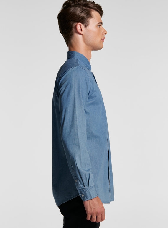 Blue Denim Shirt - Men