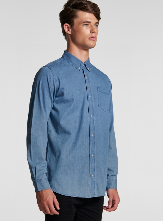 Blue Denim Shirt - Men