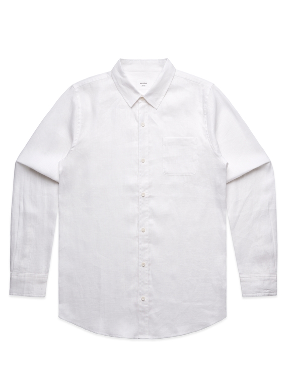 Linen Shirt - Men - White