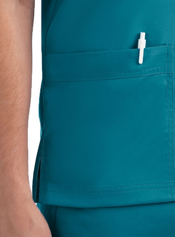 Matrix 3 Pocket V Neck Scrub Top - Men