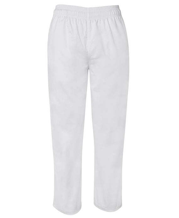 Chef Drawstring Pants - Black, White, or Mini check - White