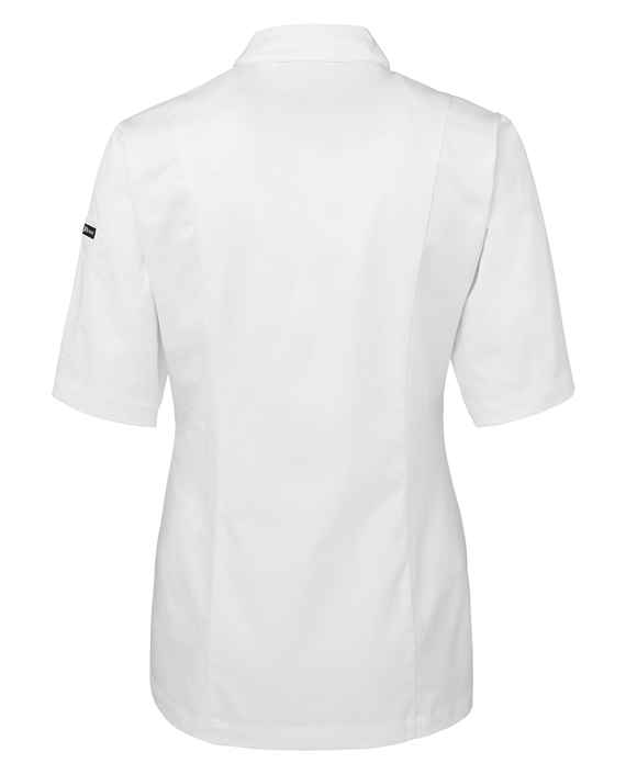 Short Sleeve Chef Jacket - Women