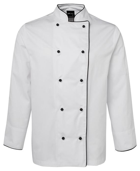 Long Sleeve Polycotton Chef Jacket - Unisex