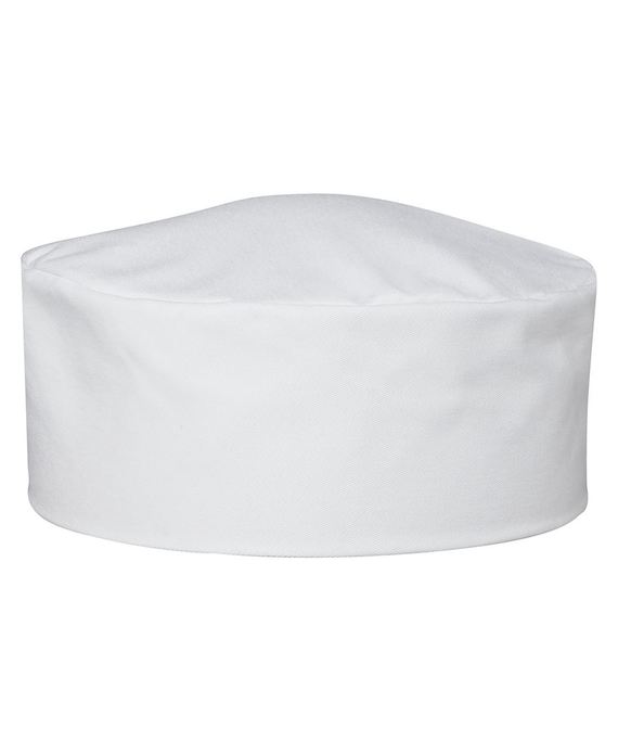Chefs Hat - Flat Top - White
