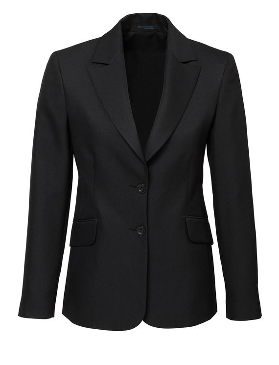 Longerline Jacket - Cool Stretch BIZ Corporates - Black