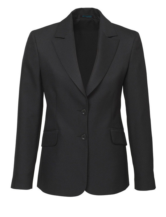 Longerline Jacket - Cool Stretch BIZ Corporates - Charcoal