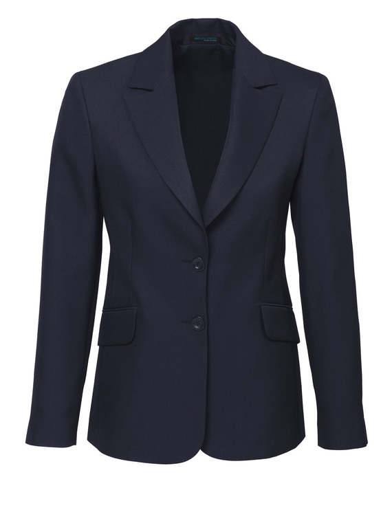 Longerline Jacket - Cool Stretch BIZ Corporates - Navy