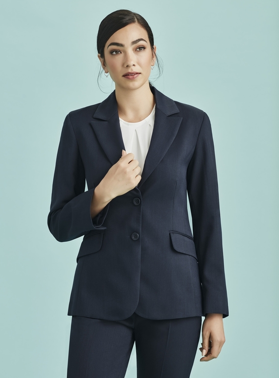 Longerline Jacket - Cool Stretch BIZ Corporates