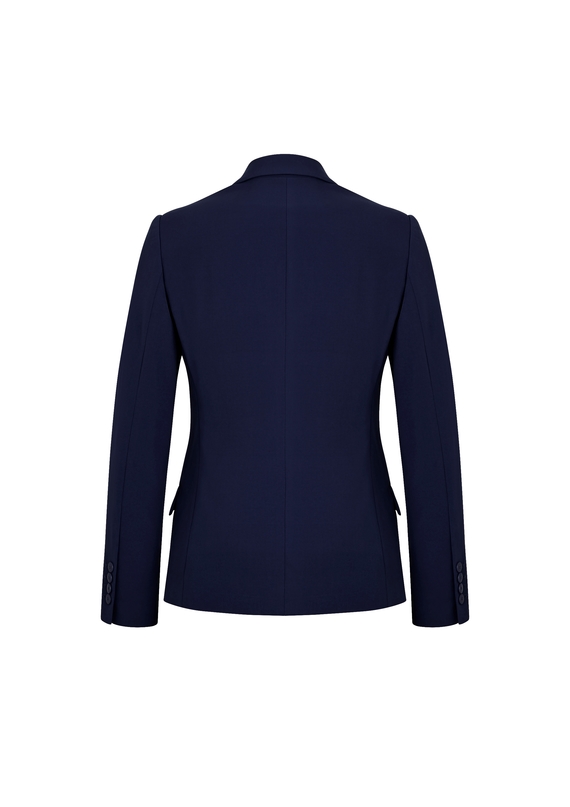 Siena 2 Button Mid Length Jacket - Women - Back View