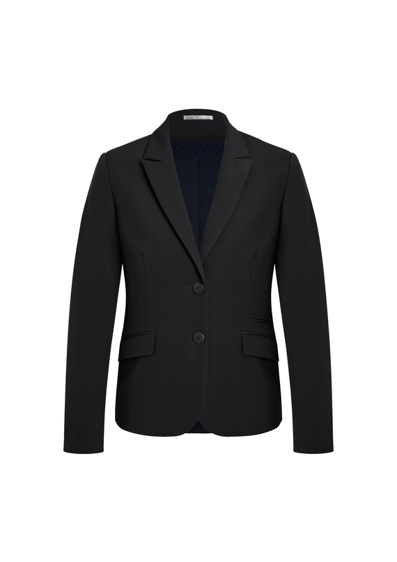 Siena 2 Button Mid Length Jacket - Women - Slate