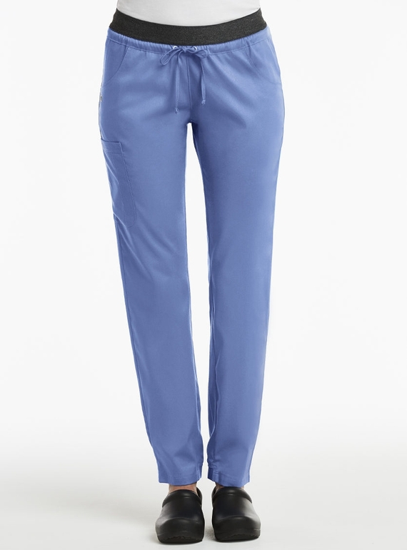 Matrix Elastic Waistband Jogger Scrub Pants - Women - Ceil Blue