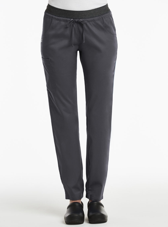 Matrix Elastic Waistband Jogger Scrub Pants - Women - Pewter