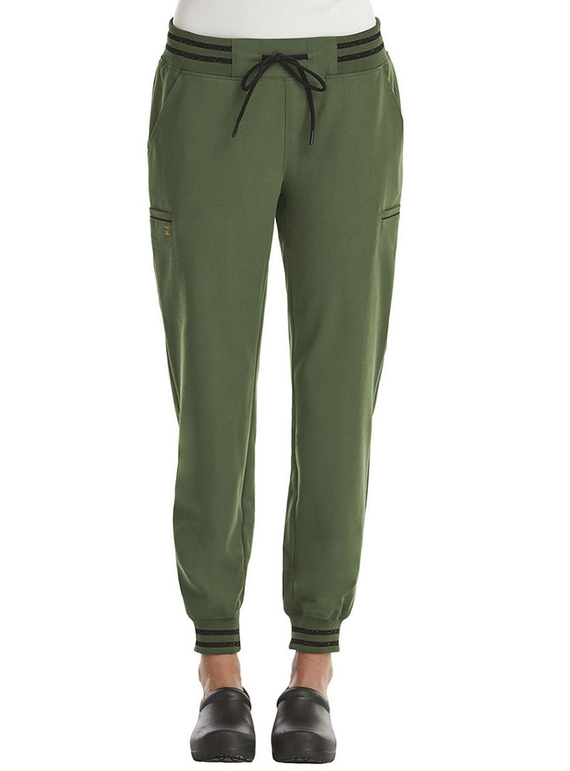 Matrix Pro Full Waistband Jogger Scrub Pant - Women - Olive