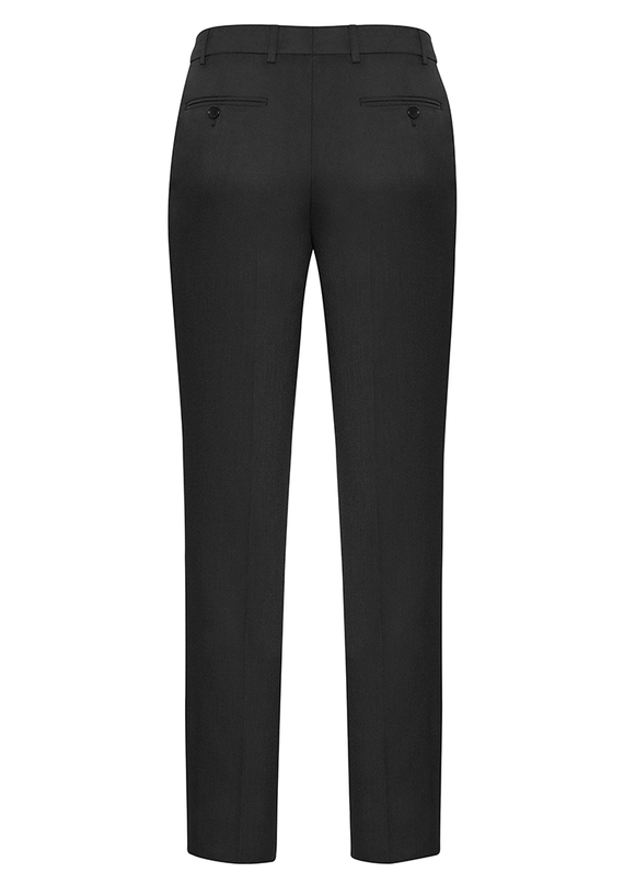 Adjustable Waist Pant - Polyester/Bamboo Cool Stretch - Men - Back View