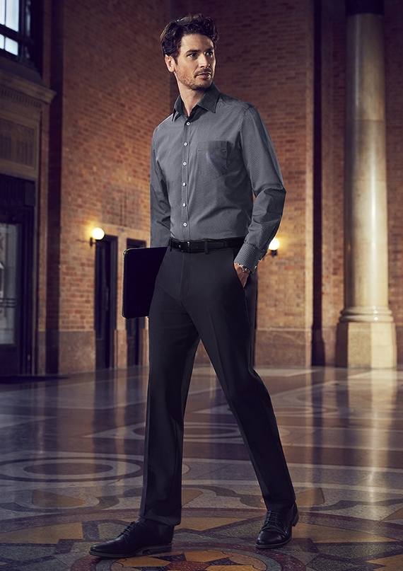 Siena Slim Fit Flat Front Pant - Men