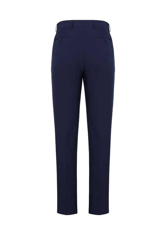 Siena Slim Fit Flat Front Pant - Men - Back View