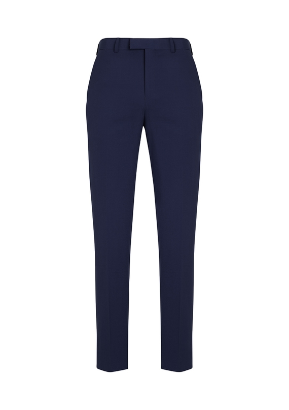 Siena Slim Fit Flat Front Pant - Men - Marine