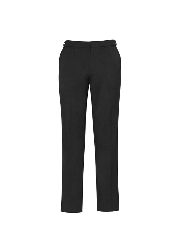 Slimline Polyester/Wool Pant - Men - Charcoal