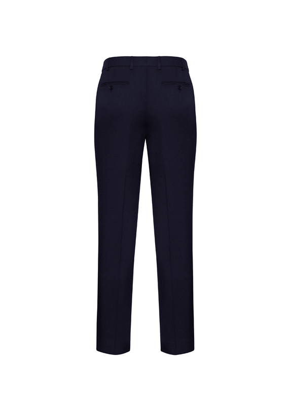 Slimline Polyester/Wool Pant - Men - Back View