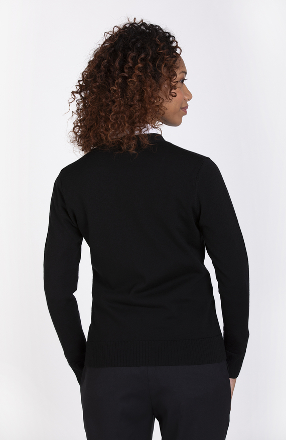 Lily Button Front Cardigan in Superfine Merino
