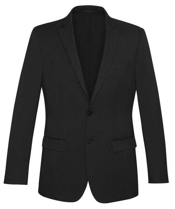 Slimline 2 Button Coolstretch Jacket - Men - Black