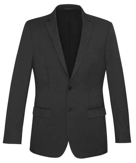 Slimline 2 Button Coolstretch Jacket - Men - Charcoal