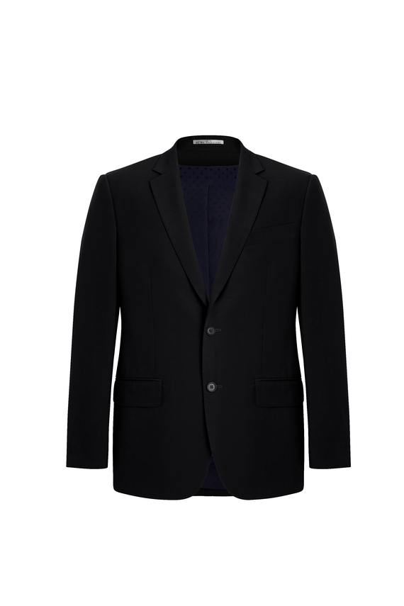 Siena Tailored Fit, 2 Button Suit Jacket - Men - Black
