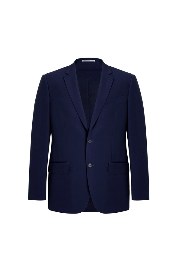 Siena Tailored Fit, 2 Button Suit Jacket - Men - Marine