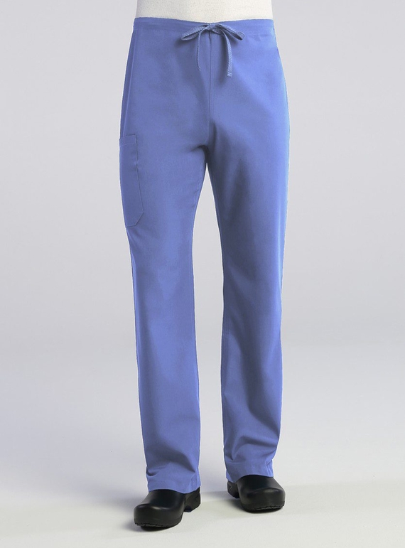 Red Panda Basic Scrub Pant - Unisex - Ceil Blue