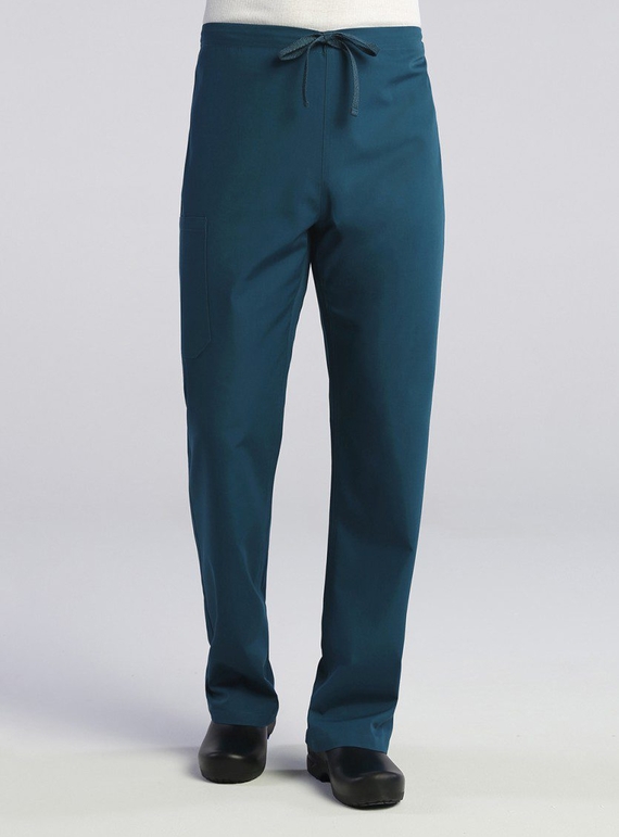Red Panda Basic Scrub Pant - Unisex - Caribbean Blue