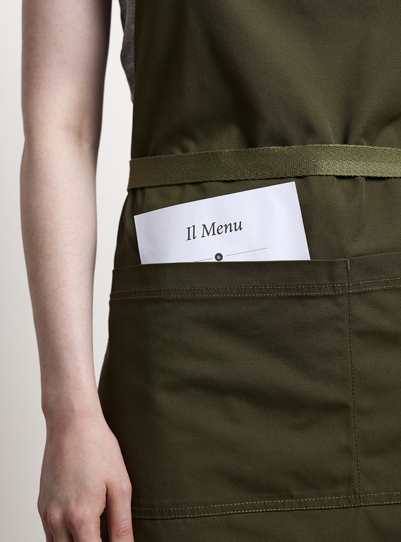 Barley Bib Apron - Recycled Polyester