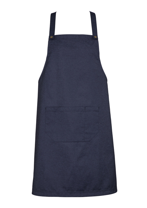 Urban Polycotton Bib Apron - Denim