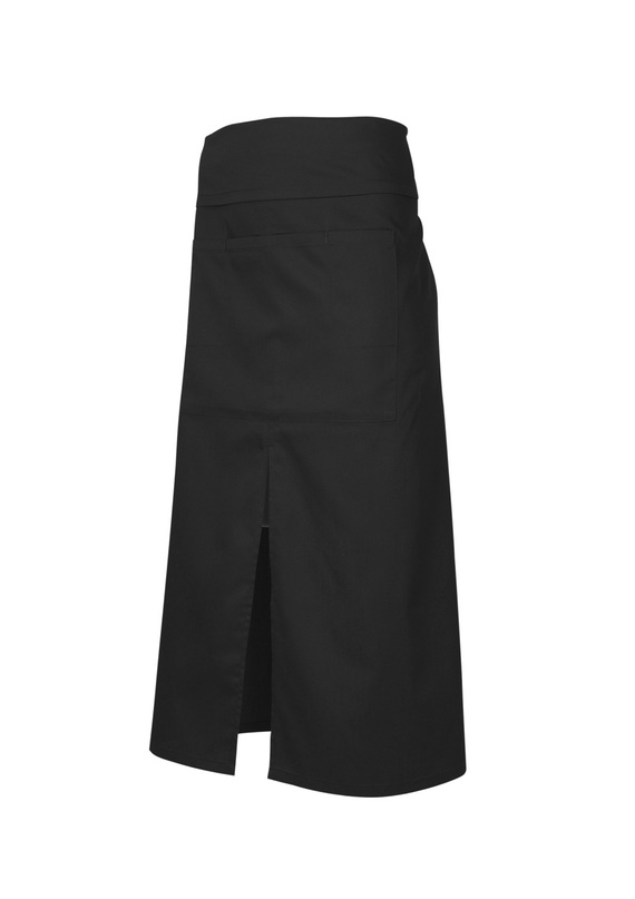 Full Length Continental Waiters Apron - BA93 - Black