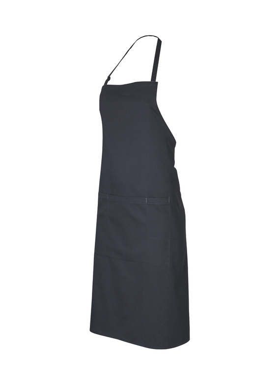 Bib Polycotton Aprons - BA95 - Charcoal