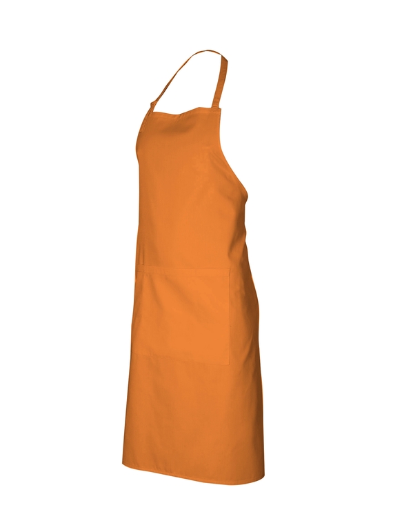 Bib Polycotton Aprons - BA95 - Orange