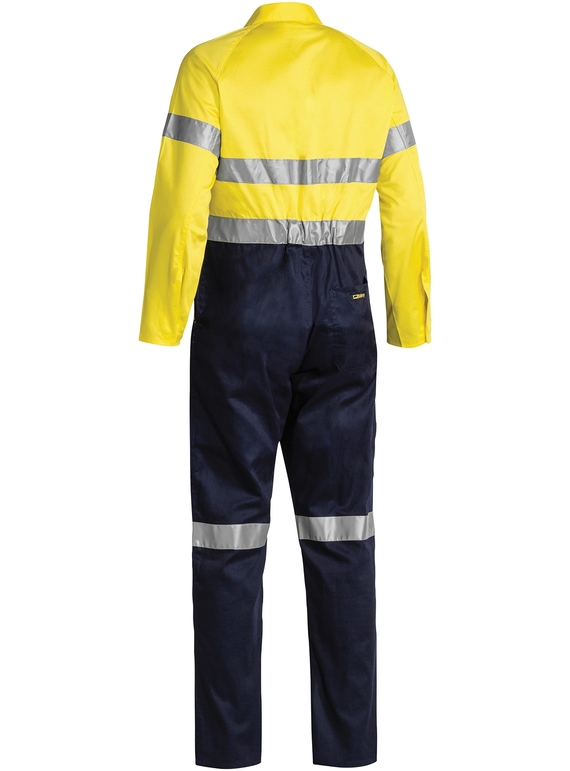 Taped Hi Vis Lightweight Coverall - Back