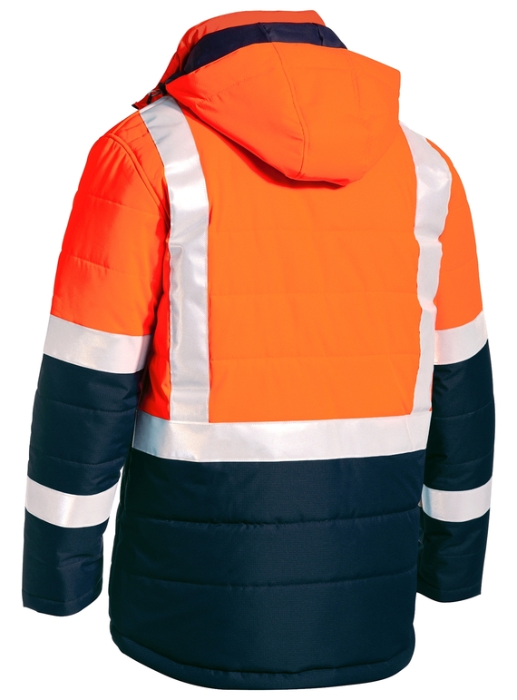 Taped Hi Vis Puffer Jacket