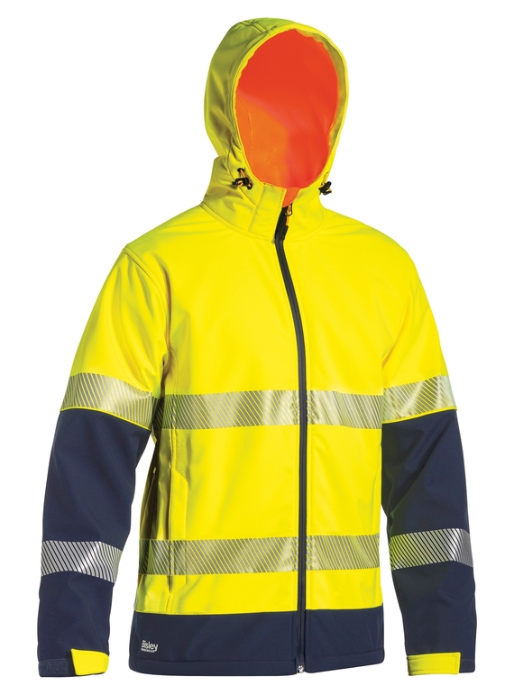 Taped Hi Vis Ripstop Bonded Fleece Jacket