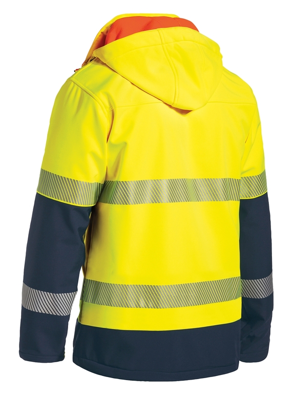 Taped Hi Vis Ripstop Bonded Fleece Jacket