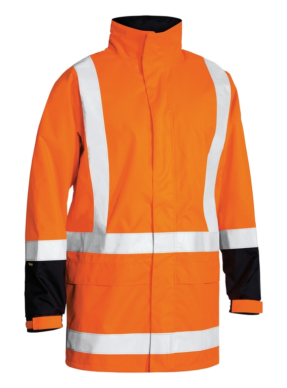Taped Hi Vis Rain Shell Jacket TTMC