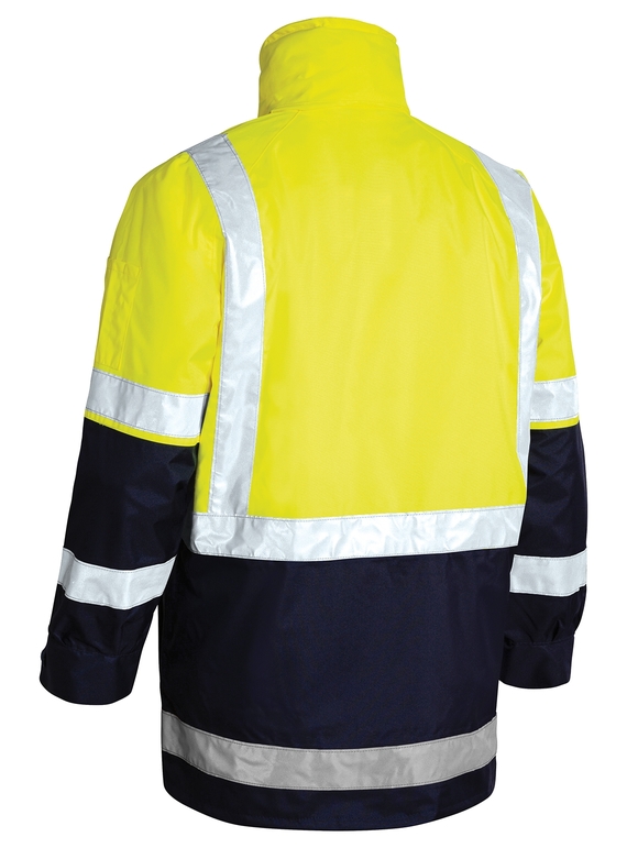Taped 5 in 1 Rain Jacket - Outer Back